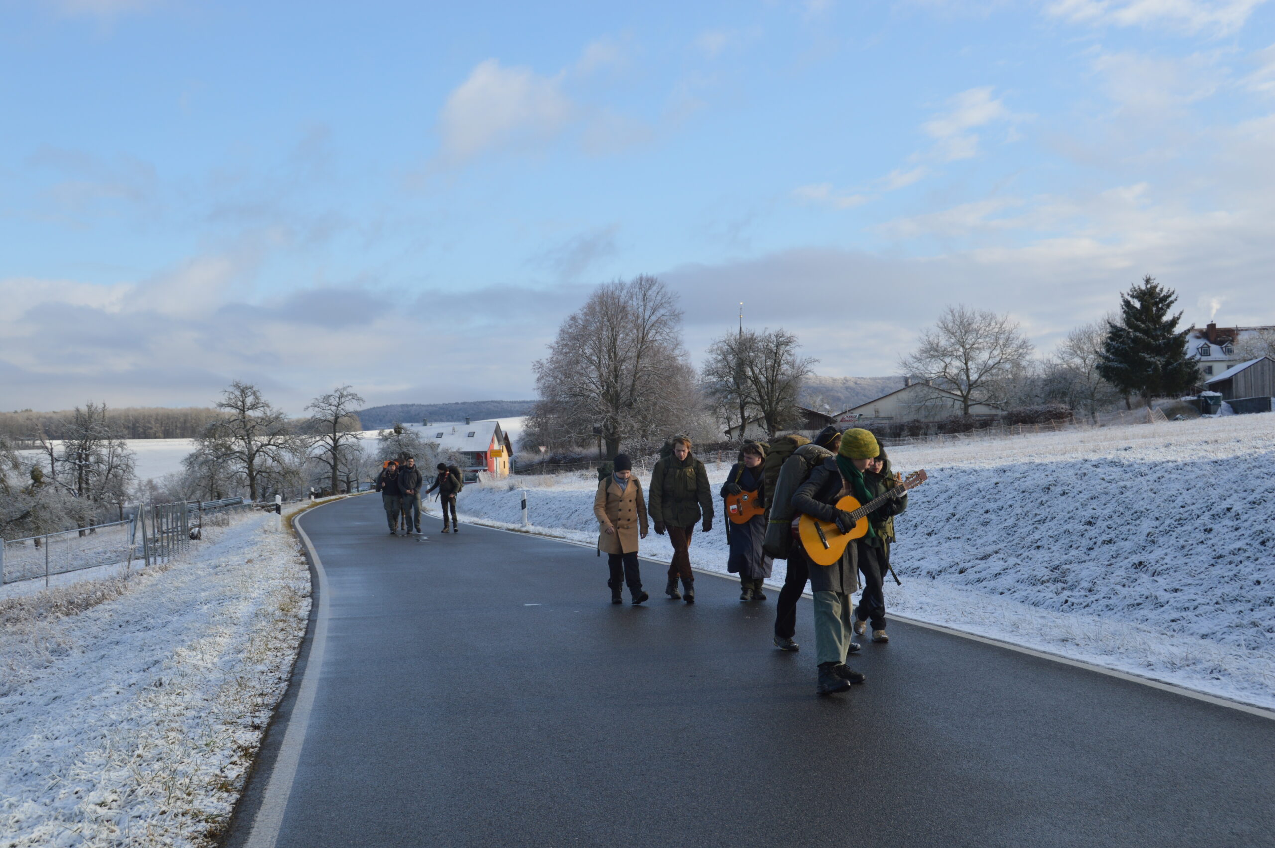 Zur Jahreswende durch Franken